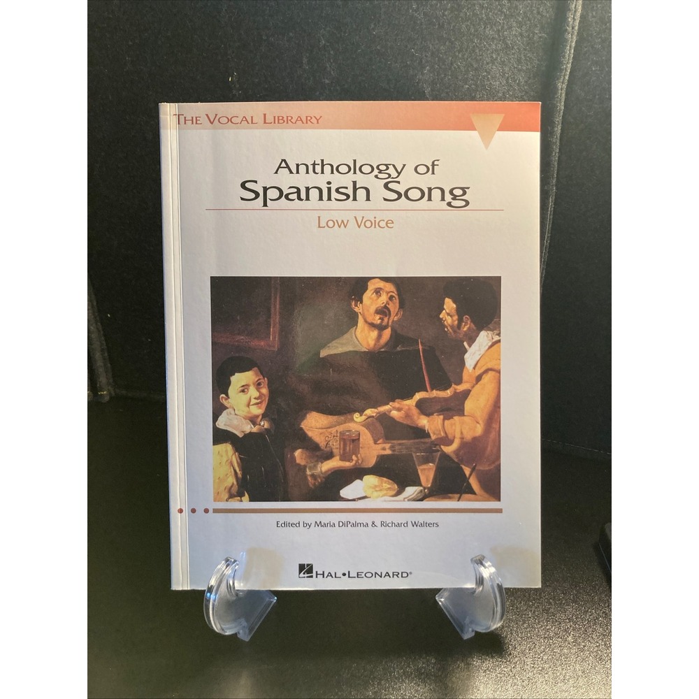 Anthology of Spanish Song Low‎ Voice The Vocal Library Hal Leonard HL00740148